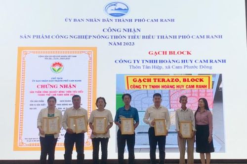 Cam Ranh: Nhiều sản phẩm công nghiệp nông thôn tiêu biểu