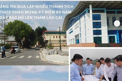 Bảo Thắng: Lan tỏa và thi đua sôi nổi các công trình, phần việc chào mừng 65 năm ngày Bác Hồ lên thăm Lào Cai