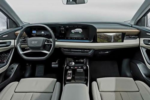 Lộ thiết kế nội thất của Audi Q6 e-tron