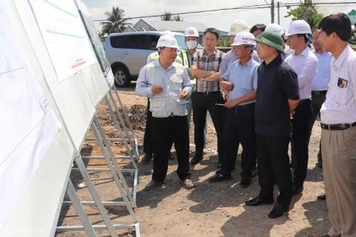 Dự án tuyến cao tốc Bắc Nam đoạn Cần Thơ – Cà Mau: Thí điểm 300m sử dụng cát biển làm vật liệu đắp nền