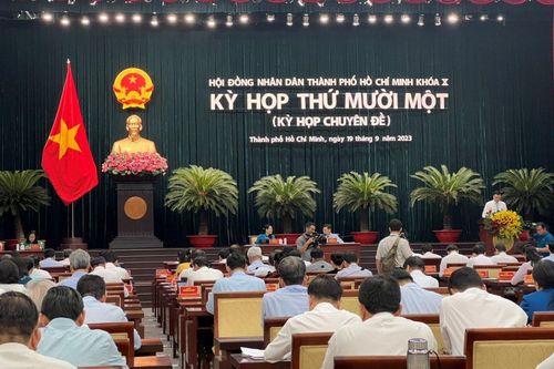 HĐND TP.HCM khai mạc kỳ họp chuyên đề thực hiện Nghị quyết 98