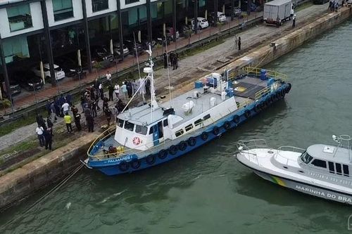Hải quân Brazil thu giữ lượng cocaine kỷ lục trên tàu biển