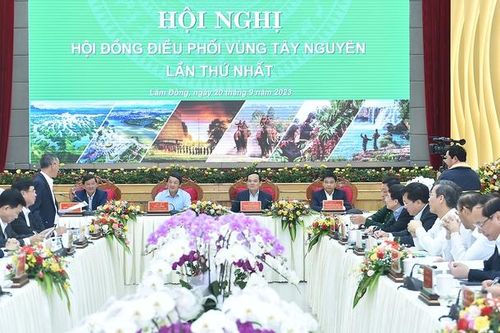 Phó Thủ tướng Trần Lưu Quang chủ trì Hội nghị Hội đồng điều phối vùng Tây Nguyên