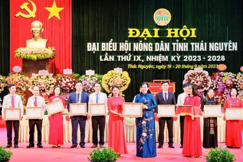 Hội Nông dân tỉnh Thái Nguyên tổ chức Đại hội nhiệm kỳ 2023-2028