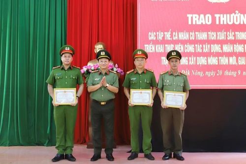Bộ Công an tổ chức hội nghị điểm sơ kết mô hình 'Tổ tuần tra phòng, chống tội phạm và bảo vệ nông sản' ở Đắk Nông