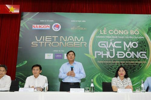 Công bố chương trình nghệ thuật truyền cảm hứng 'Viet Nam Stronger' mùa đầu tiên - chủ đề 'Giấc mơ Phù Đổng'