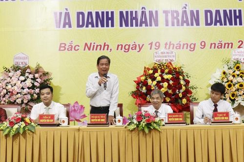 Hội thảo về truyền thống khoa bảng dòng họ Trần Danh