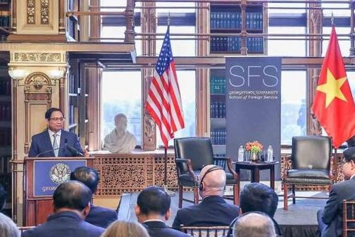 Ba vấn đề trong bài phát biểu chính sách của Thủ tướng Phạm Minh Chính tại Đại học Georgetown, Hoa Kỳ