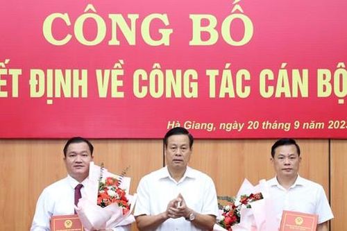 Điều động, bổ nhiệm nhân sự ở Hà Nội và 3 tỉnh