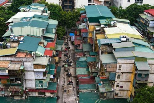 Khu tập thể ngập 'chuồng cọp' ở Hà Nội trước phương án cải tạo lại