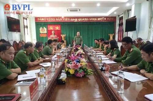 Thanh tra Bộ Công an kiểm tra việc thực hiện Kết luận thanh tra về một số mặt công tác tại Trại giam Kênh 7
