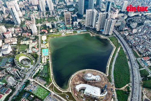 Cung thiếu nhi Hà Nội 'lộ diện' sau hai năm thi công