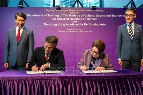 Việt Nam - Hong Kong (Trung Quốc) đẩy mạnh hợp tác đào tạo văn hóa, nghệ thuật