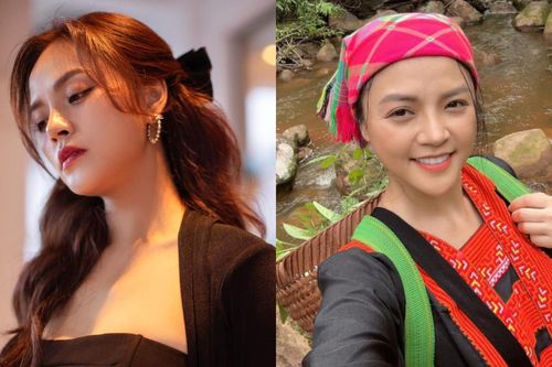 Thu Quỳnh được khen vì chăm để mặt mộc và diện trang phục dân tộc trong phim mới