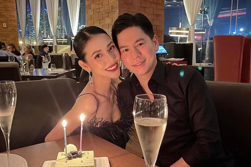 Mai Hồ khoe ảnh tình tứ bên ông xã nhân dịp đặc biệt