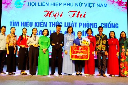 Lang Sơn: Sôi nổi Hội thi tìm hiểu Luật Phòng, chống bạo lực gia đình