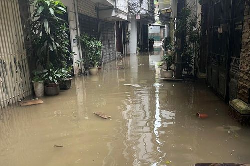 'Sống mòn' trong con ngõ cứ mưa là ngập