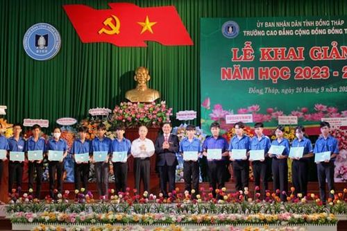 Trường Cao đẳng Cộng đồng Đồng Tháp khai giảng năm học 2023 - 2024