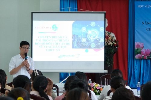 Gia Lai: Nâng cao năng lực ứng dụng công nghệ thông tin cho 76 cán bộ nữ vùng dân tộc thiểu số