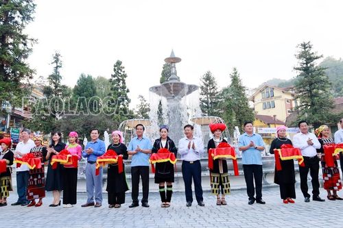 Khánh thành các công trình chào mừng kỷ niệm 120 năm du lịch Sa Pa