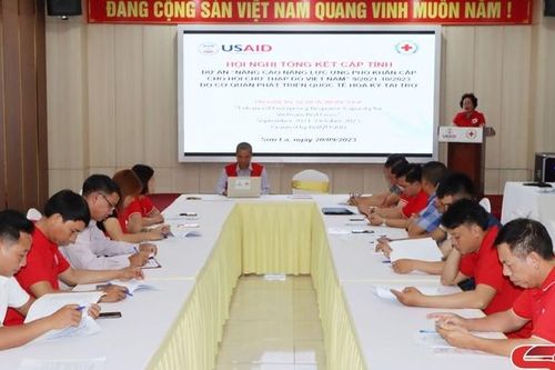 Nâng cao năng lực ứng phó khẩn cấp cho Hội Chữ thập đỏ