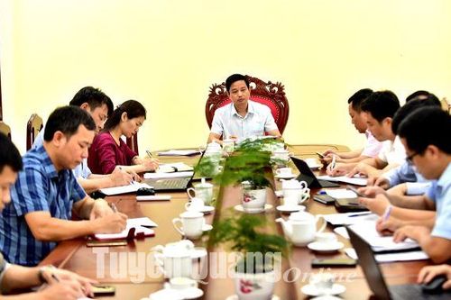 Họp thống nhất đề xuất phương án điều chỉnh chỉ tiêu sử dụng đất giai đoạn 2021-2025