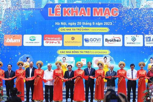 Sôi động khai mạc Triển lãm quốc tế Vietbuild Hà Nội 2023 lần 2
