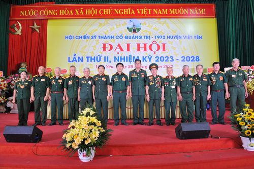 Bắc Giang: Hội 'Chiến sĩ thành cổ Quảng Trị - 1972' huyện Việt Yên phát huy truyền thống Bộ đội Cụ Hồ, tham gia phát triển KT-XH