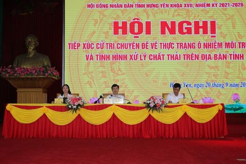 Hưng Yên: Tăng cường thanh, kiểm tra việc chấp hành pháp luật về bảo vệ môi trường
