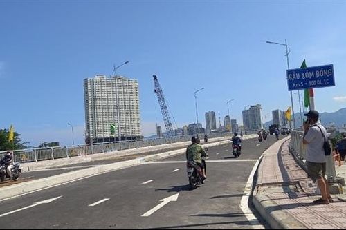Thông xe cầu Xóm Bóng trên Quốc lộ 1C qua phố biển Nha Trang