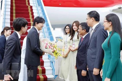 Hoàng Thái tử Nhật Bản thăm chính thức Việt Nam