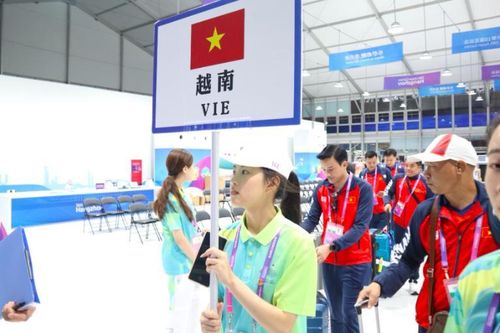 Đoàn Việt Nam nhập Làng vận động viên ASIAD 19