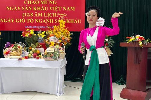 Hội Sân khấu Hà Nội tổ chức Lễ Giỗ tổ nghề năm 2023