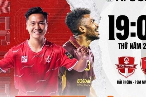 Tối nay, CLB Hải Phòng đá trận mở màn tại AFC Cup 2023