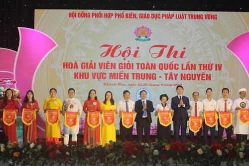 Khai mạc Hội thi Hòa giải viên giỏi toàn quốc lần thứ IV Khu vực miền Trung và Tây Nguyên