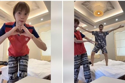 Clip hài hước của hai người đẹp bóng chuyền Việt Nam khiến CĐV Thái Lan cũng phải bật cười