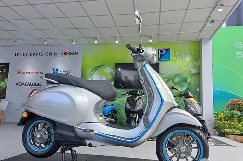Cận cảnh xe điện Vespa Elettrica 2023 sắp bán tại Việt Nam, giá 280 triệu đồng