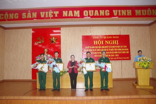 Quảng Ngãi: Tiếp tục tăng cường sự lãnh đạo, chỉ đạo trong bảo vệ biên giới quốc gia, bảo vệ Tổ quốc trên không gian mạng