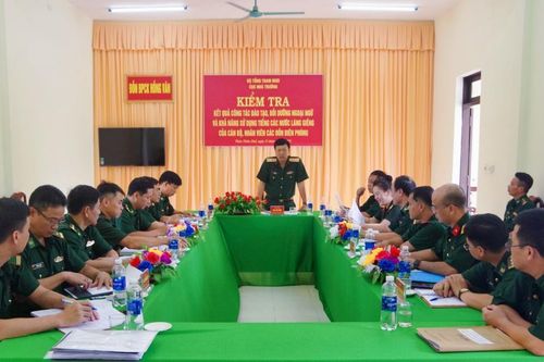 BĐBP Thừa Thiên Huế: Nâng cao công tác học ngoại ngữ và khả năng sử dụng tiếng nước láng giềng của cán bộ, chiến sĩ