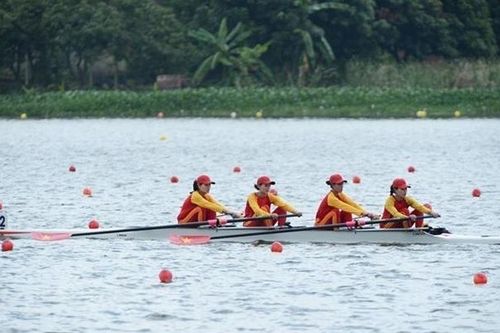 ASIAD 19: Đua thuyền rowing Việt Nam giành 4 suất vào chung kết