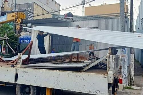 Liên quan vụ 'nhốt' cán bộ ở Bạc Liêu: Tháo dỡ công trình vi phạm