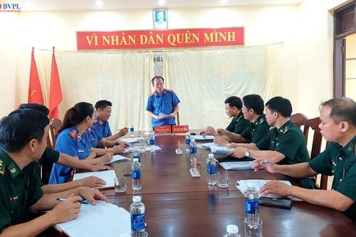 Kiểm sát trực tiếp tại Bộ đội Biên phòng tỉnh Nghệ An