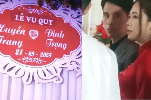 Cầu thủ Đình Trọng và bạn gái 9 năm tổ chức hôn lễ