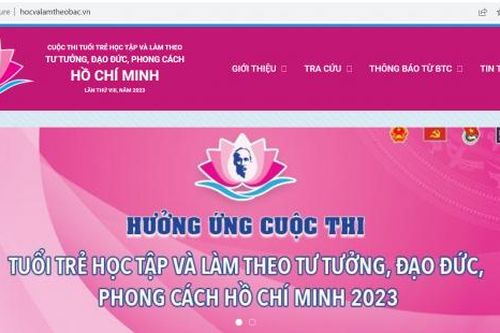 Sở Giáo dục và Đào tạo Khánh Hòa Phát động cuộc thi trực tuyến 'Tuổi trẻ học tập và làm theo tư tưởng, đạo đức, phong cách Hồ Chí Minh'
