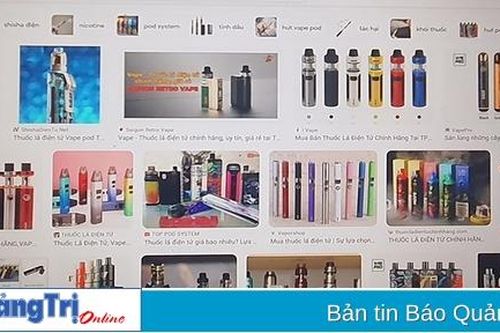 Cần nhận thức đúng về tác hại của thuốc lá điện tử