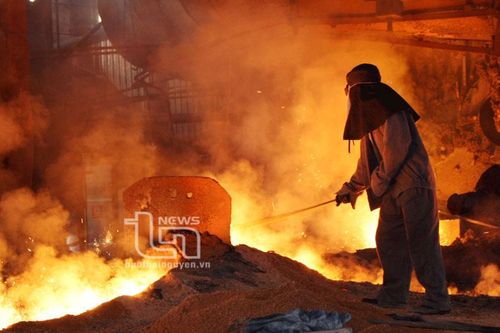 Gang thép Thái Nguyên nỗ lực bảo đảm việc làm cho người lao động