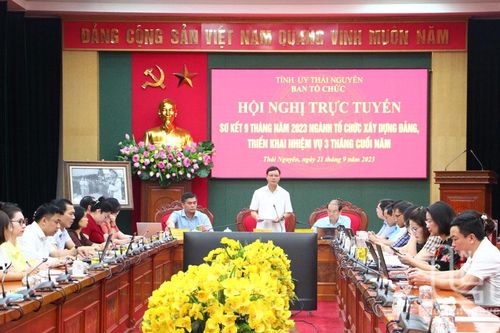 Ngành Tổ chức xây dựng Đảng: Phấn đấu hoàn thành xuất sắc nhiệm vụ năm