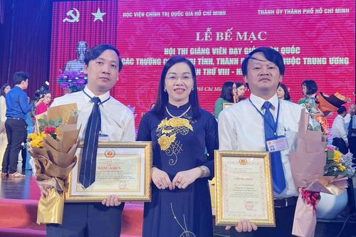 Hội thi Giảng viên dạy giỏi toàn quốc các trường chính trị: Thái Nguyên có thí sinh đạt xuất sắc