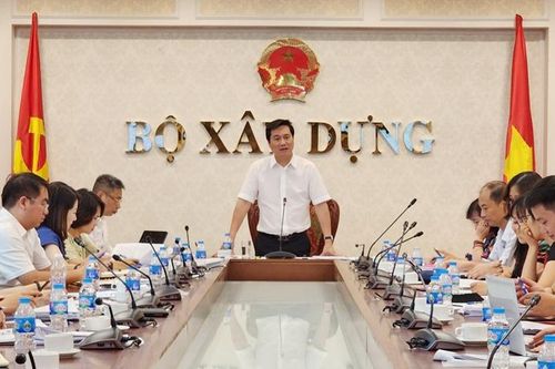 Bộ Xây dựng tổ chức họp tiếp thu, giải trình ý kiến đóng góp Hồ sơ đề nghị xây dựng Luật Cấp, thoát nước