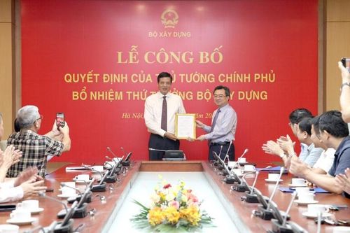 Công bố, trao quyết định bổ nhiệm Thứ trưởng Bộ Xây dựng Bùi Xuân Dũng